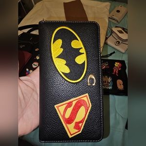 Coach accordion wallet